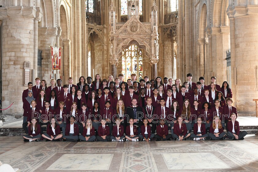 METP-15-09-2023-DL-002 
 The King's School speech day awards group at Peterborough Cathedral. 
 Keywords: National World resell