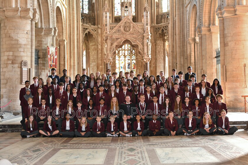 METP-15-09-2023-DL-033 
 The King's School speech day awards group at Peterborough Cathedral. 
 Keywords: National World resell